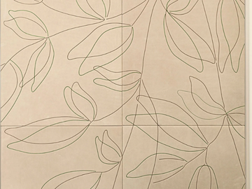FLORES - Leather Decorative panel by Prodital Leather - view 3
